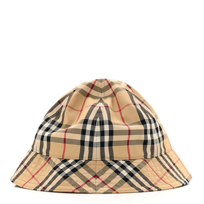 Burberry Nylon Vintage Check Bucket Hat L Archive Beige 5 of 8