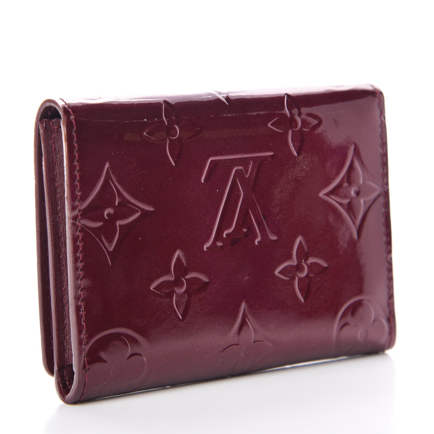Louis Vuitton Vernis Business Card Holder Rouge Fauviste 3 of 9