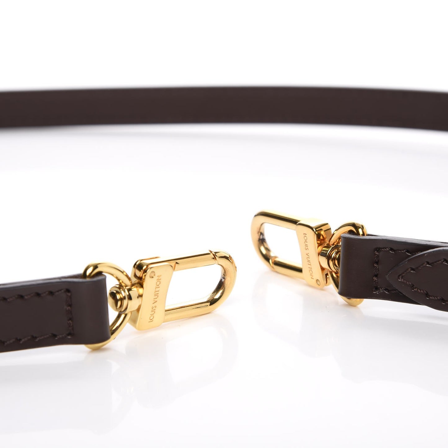 Calfskin 16mm Adjustable Shoulder Strap Brown