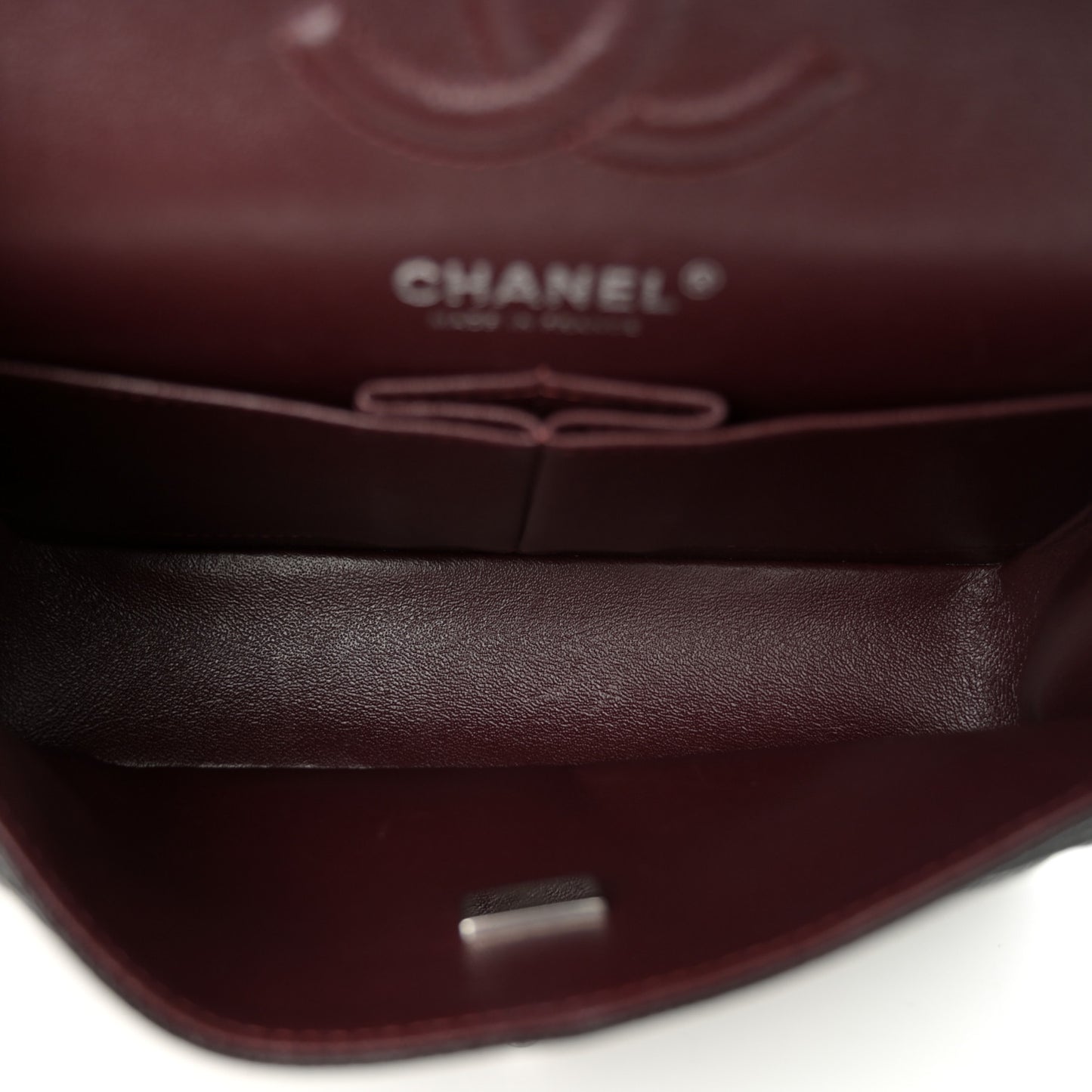 Caviar Quilted Small Double Flap Black