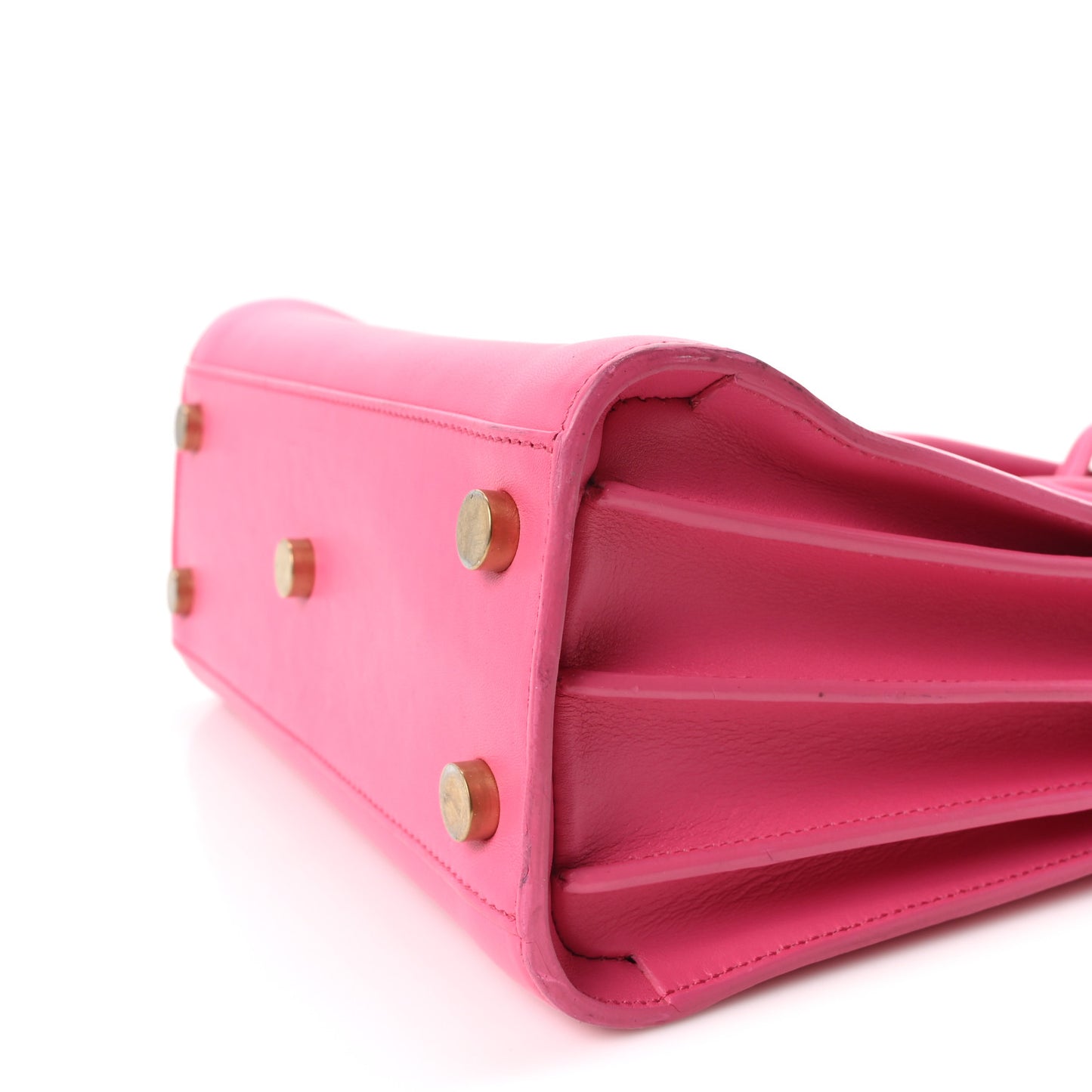 Calfskin Nano Sac De Jour Lipstick Fuchsia
