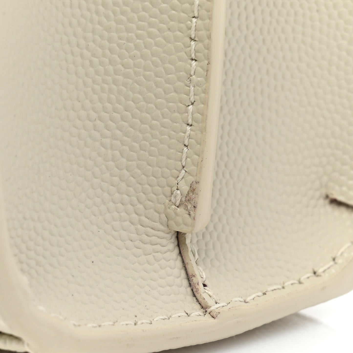 Grain de Poudre Mini Classic Monogram Cassandra Top Handle Vintage White