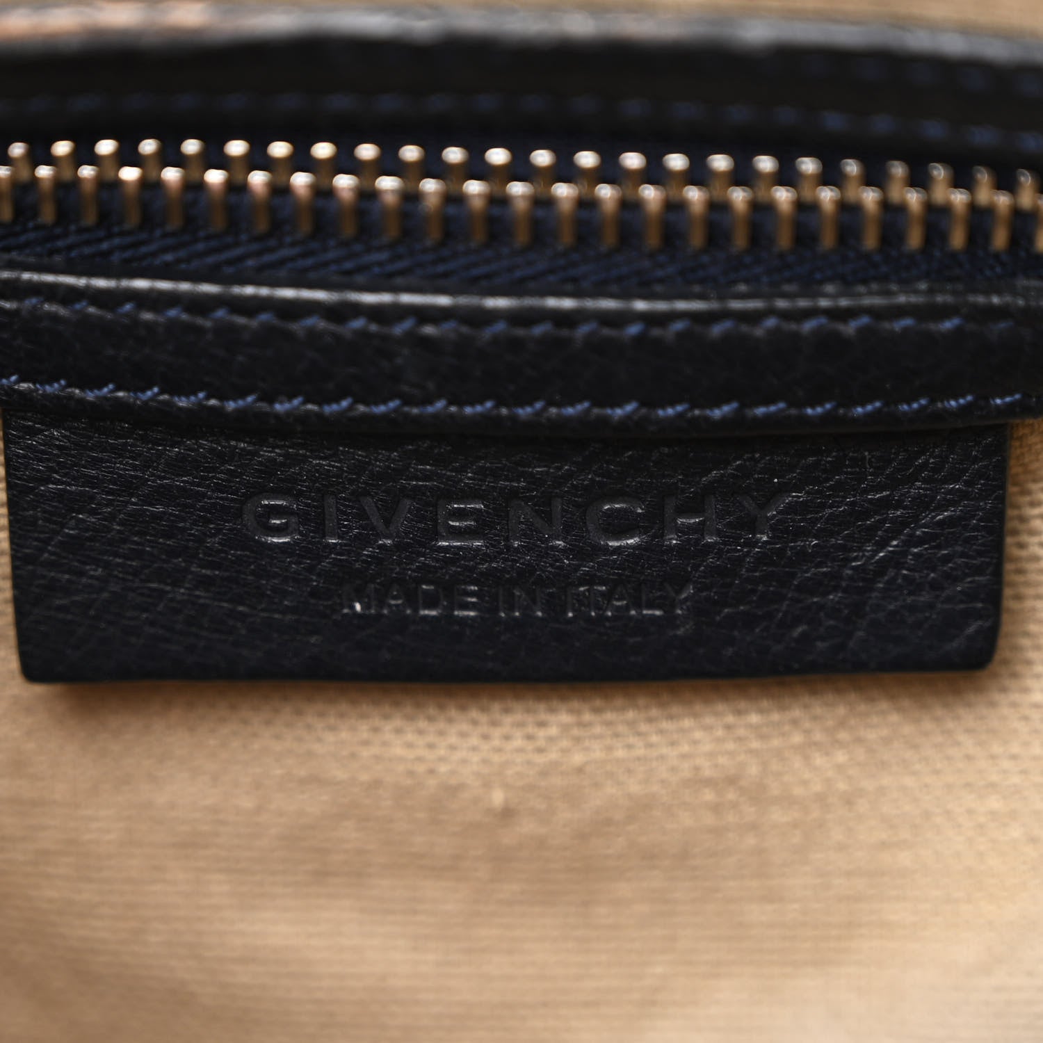 Givenchy Sugar Goatskin Mini Antigona Navy 6 of 12