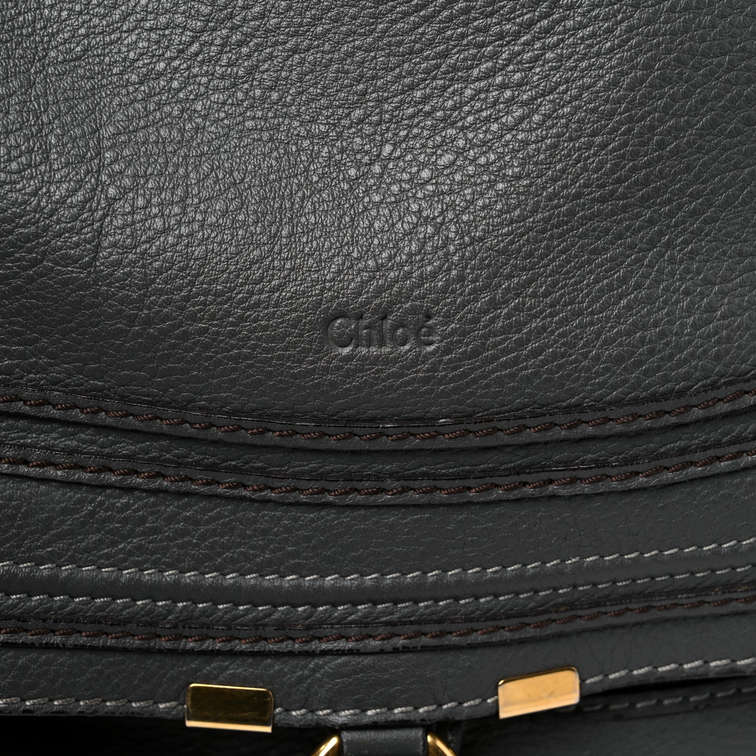 Chloe Calfskin Large Marcie Hobo Stone 15 of 17