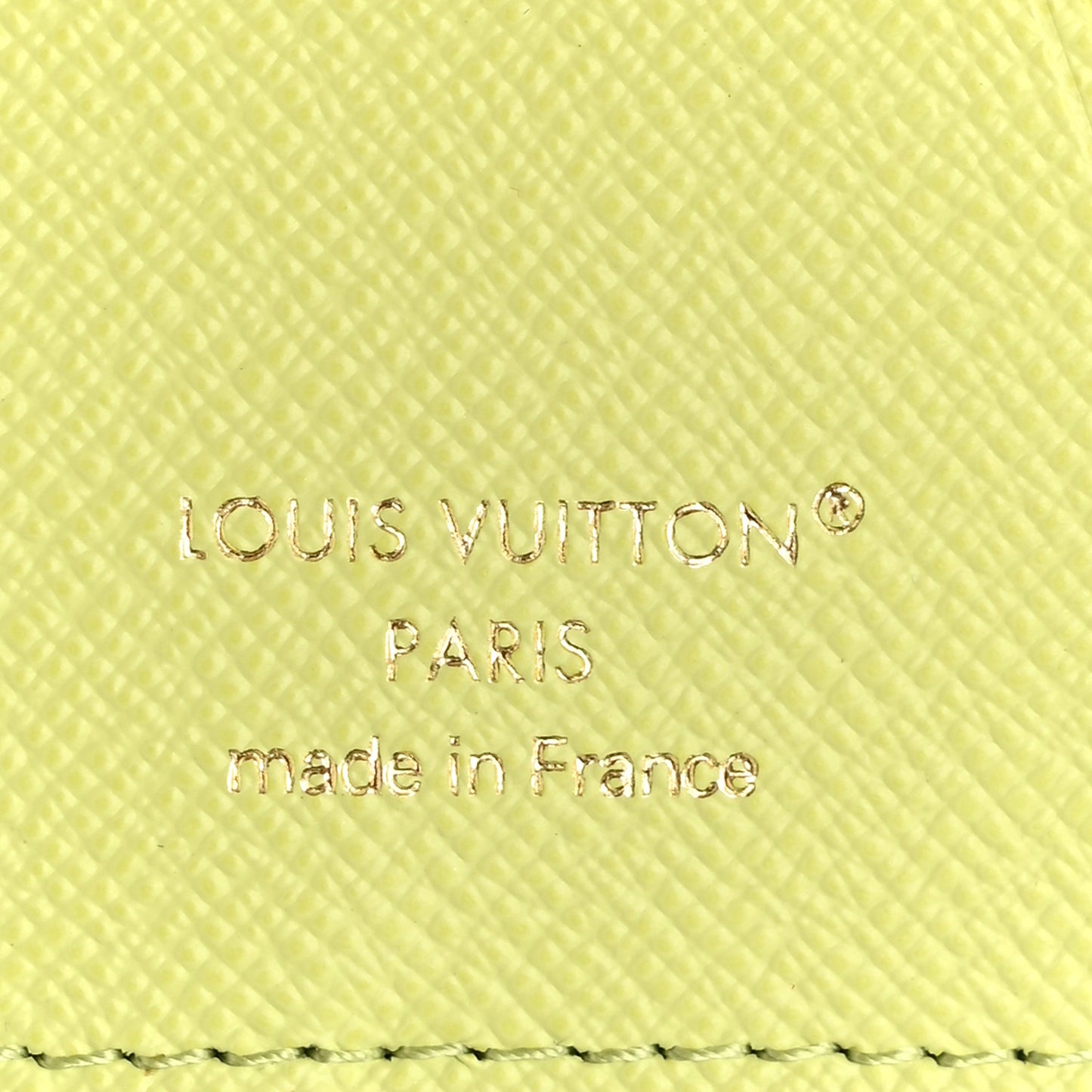 Monogram Donut Pocket Organizer  Pistachio