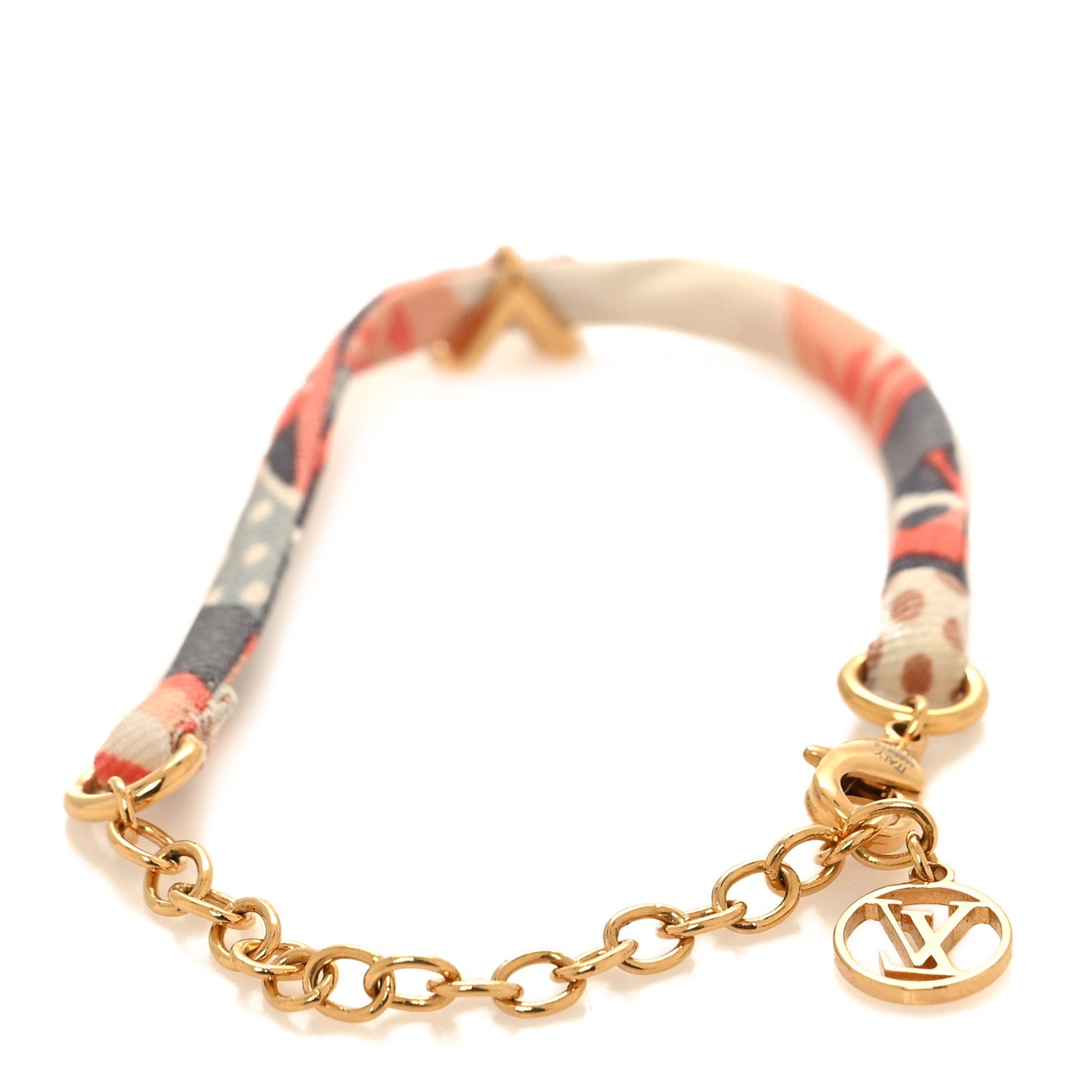 Silk Be Mindful V Bracelet Magenta