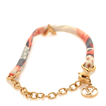 Louis Vuitton Silk Be Mindful V Bracelet Magenta 3 of 4