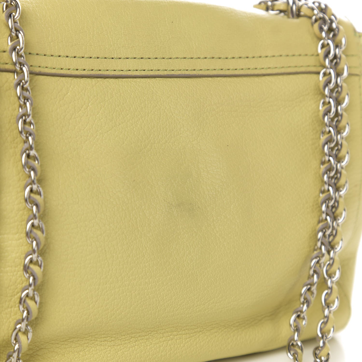 Mulberry Glossy Goatskin Small Lily Flap Pistachio 13 of 16