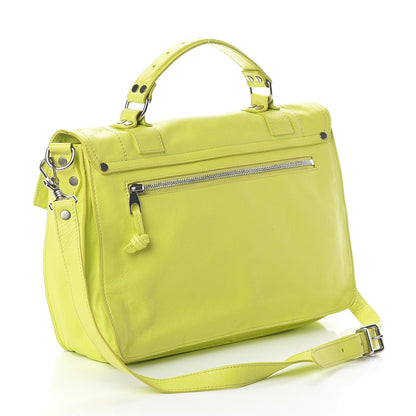 Proenza Schouler Lambskin Medium PS1 Satchel Sulfur 3 of 9