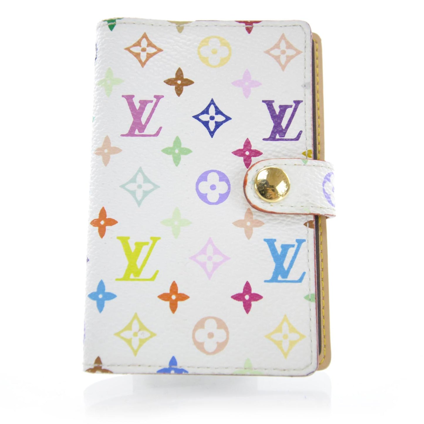 Monogram Multicolor Carnet de Bal Mini Agenda Cover White