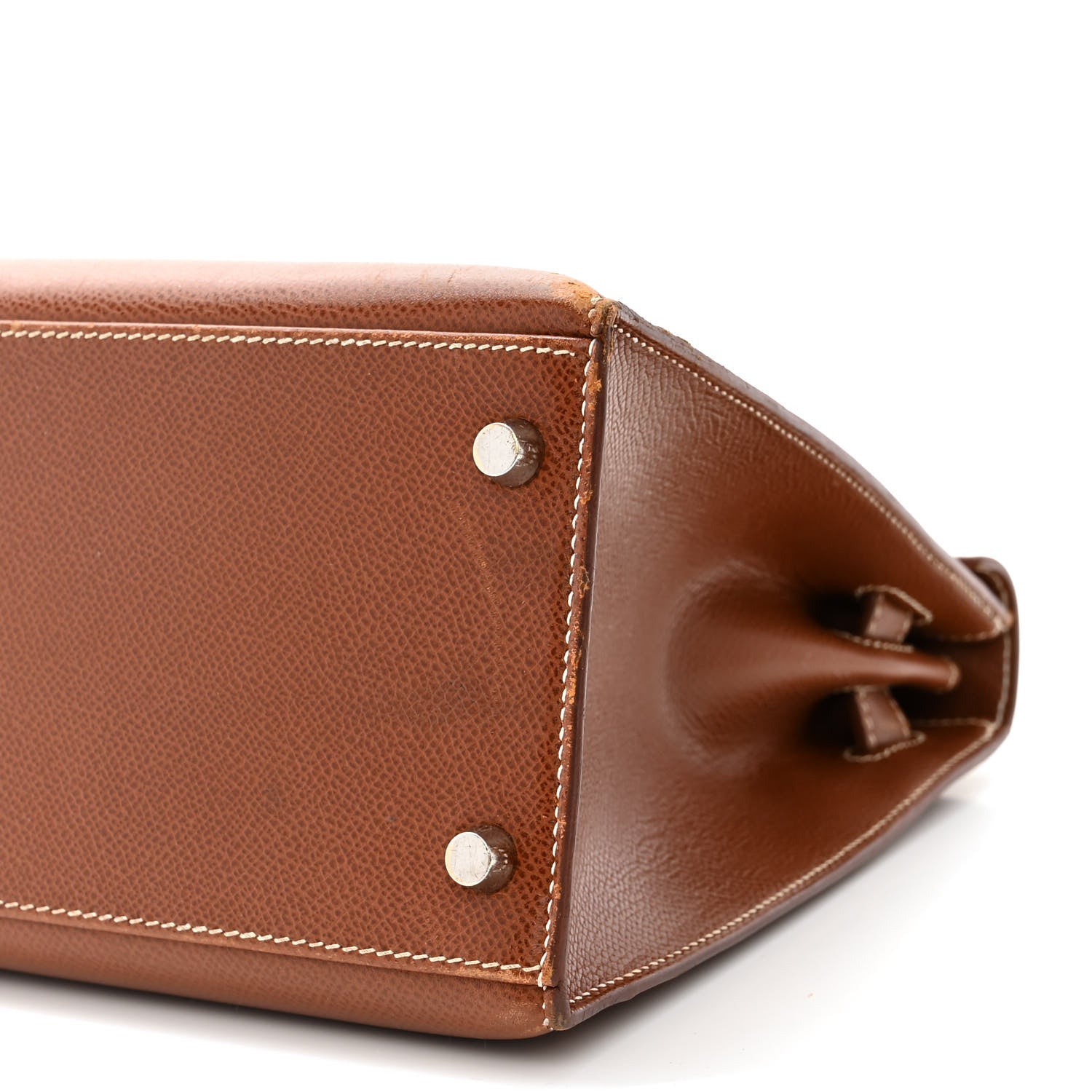 Hermes Courchevel Kelly Sellier 28 Gold 10 of 12