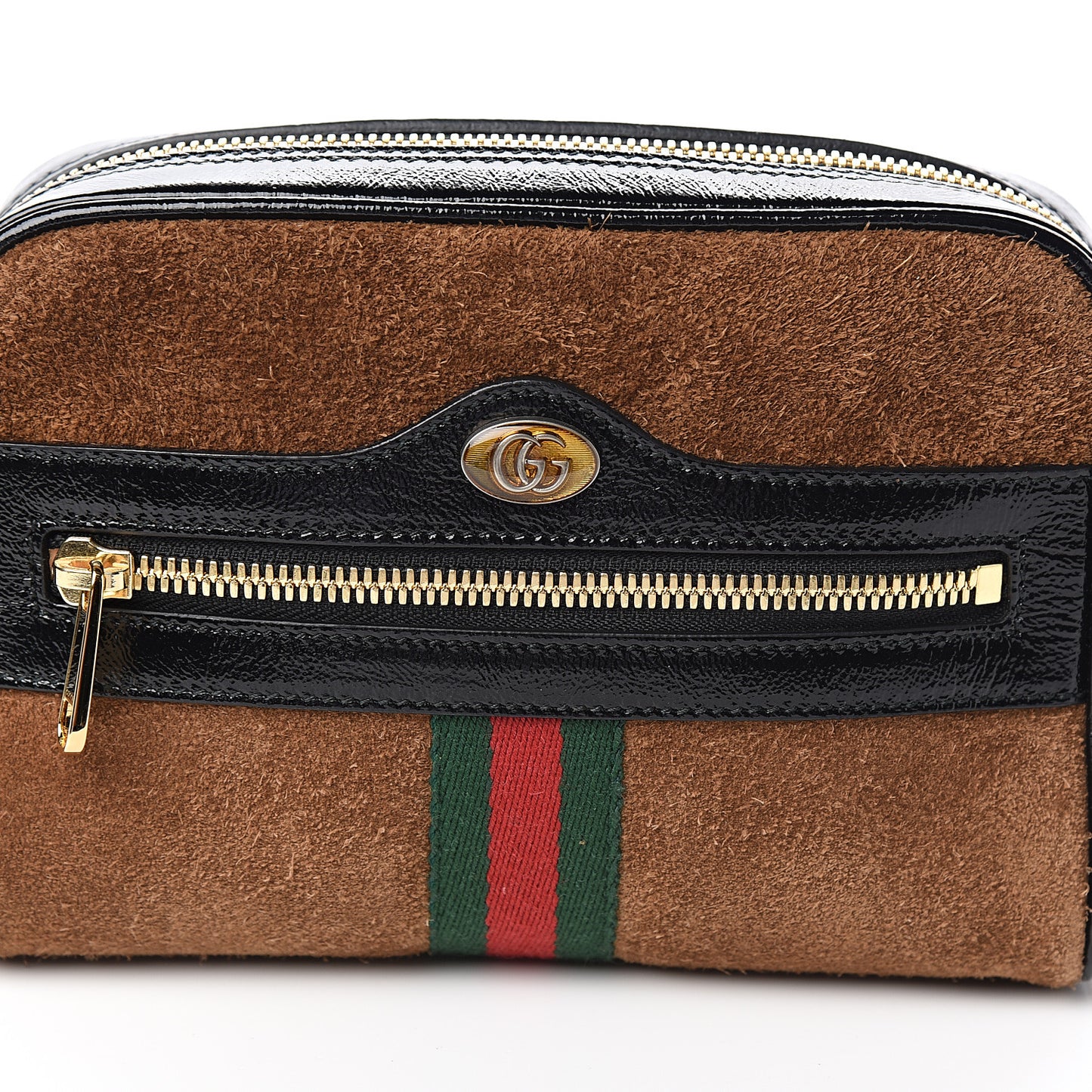 Suede Small Ophidia Belt Bag 85 34 Brown