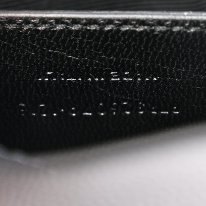 Saint Laurent Grain De Poudre Monogram Cassandre Clutch Black 7 of 13