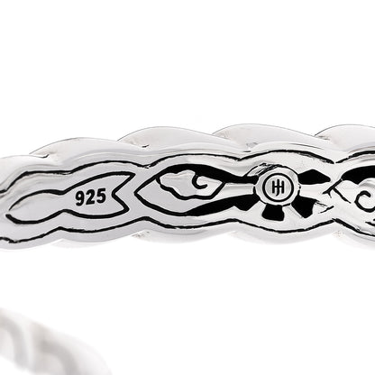 John Hardy Sterling Silver Slim Legends Naga Dragon Scale Flex Cuff Bracelet 3 of 4