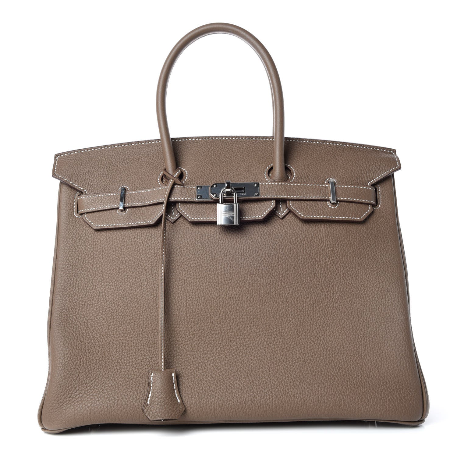Hermes Togo Birkin 35 Etoupe 1 of 34