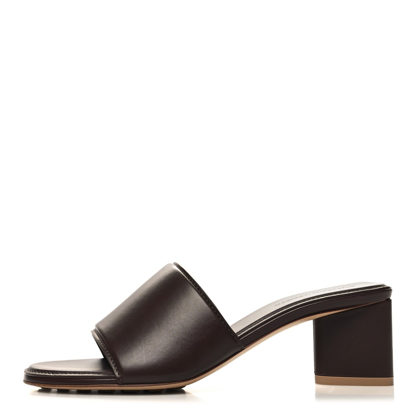 Vienna Calfskin The Band Mule Sandals 36.5 Bitter Chocolate