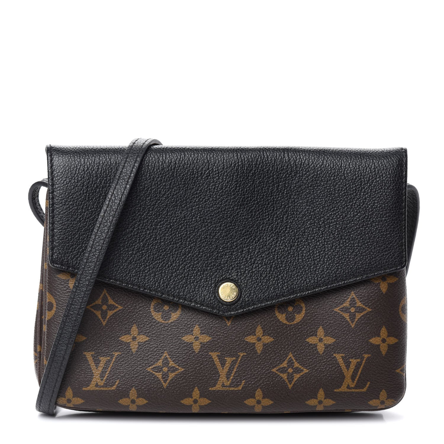 Louis Vuitton Monogram Twice Pochette Black 1 of 14