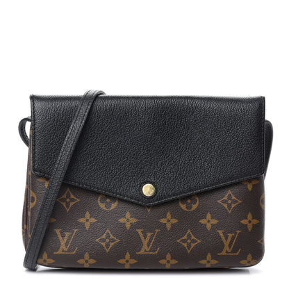 Louis Vuitton Monogram Twice Pochette Black 1 of 14