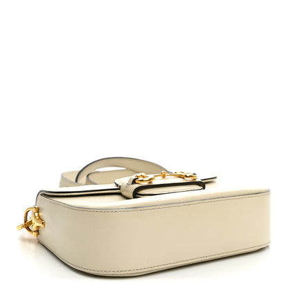 Gucci Azalea Calfskin Web Mini Horsebit 1955 Shoulder Bag Mystic White 4 of 13