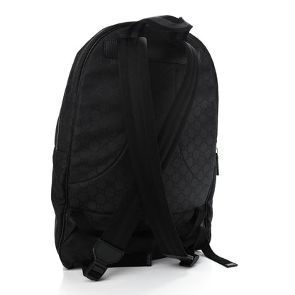 Gucci Nylon Monogram Slim Backpack Black 3 of 9