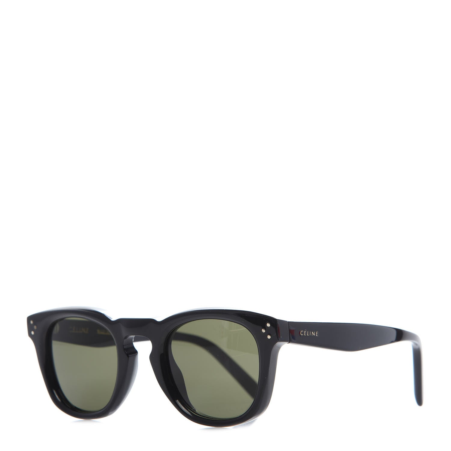 Celine Bevel Square Sunglasses CL41371/S Black 1 of 7