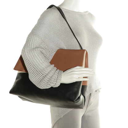 Celine Calfskin All Soft Shoulder Bag Tan 2 of 9