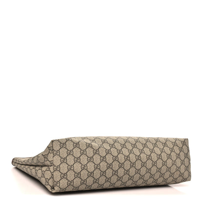 Gucci GG Plus Monogram Medium Signature Web Loop Tote Brown 4 of 10