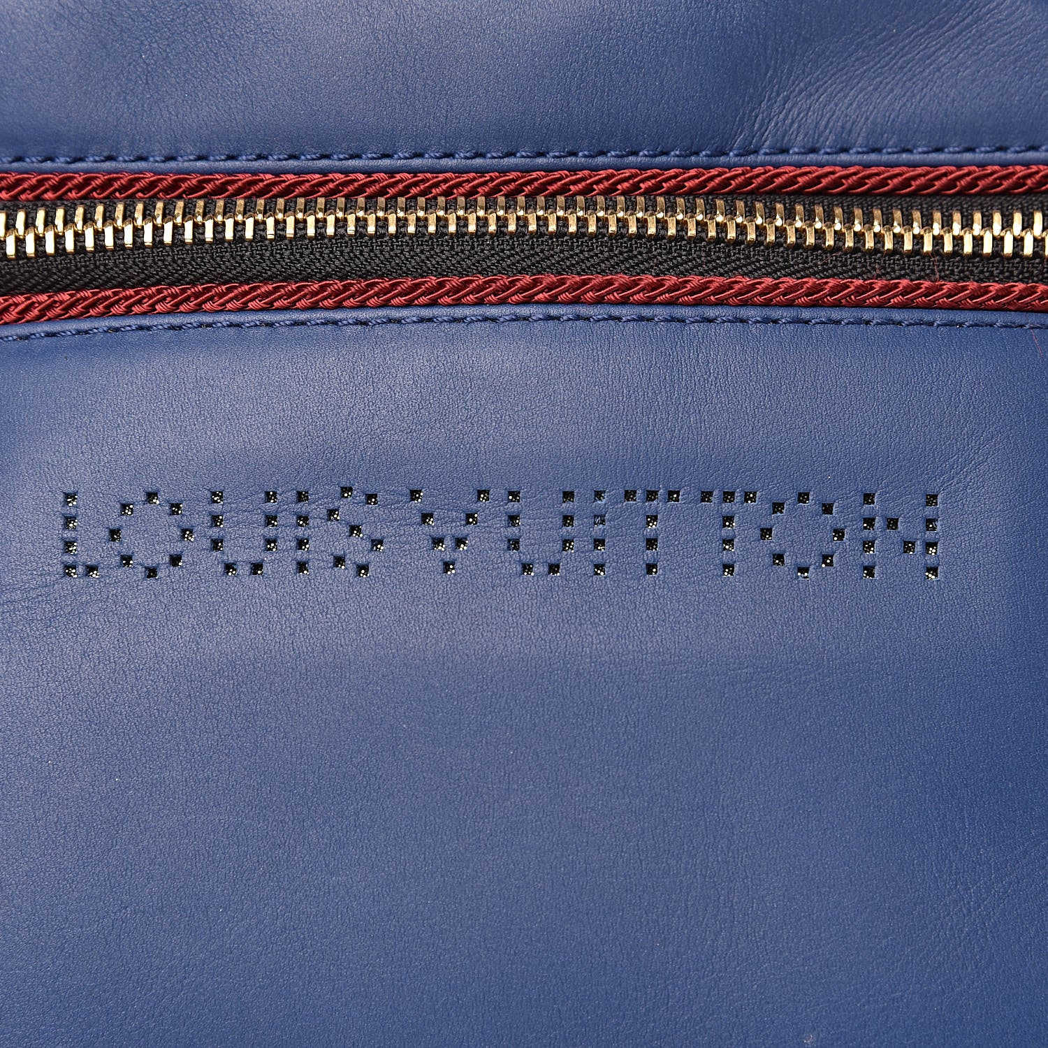 Louis Vuitton Supple Calfskin Savane Flight Blue 10 of 12