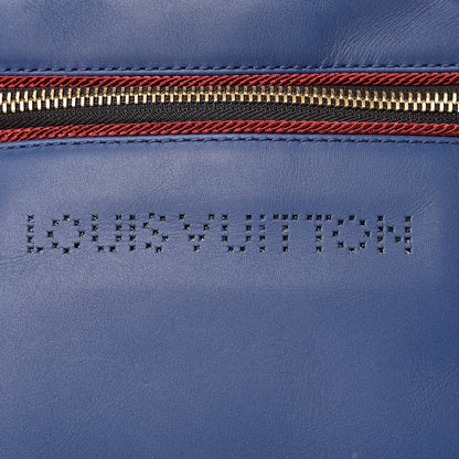 Louis Vuitton Supple Calfskin Savane Flight Blue 10 of 12