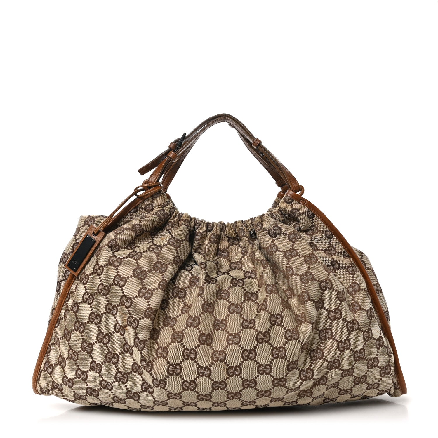 Gucci Monogram Hobo Brown 1 of 11