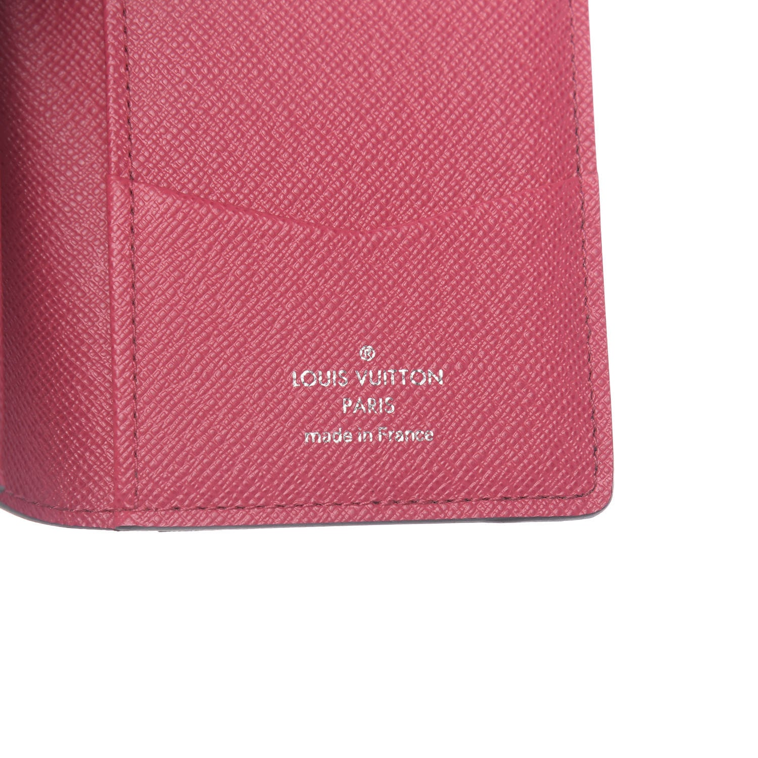 Louis Vuitton Damier Graphite My LV Heritage Pocket Organizer NM Fuchsia Grey 6 of 7