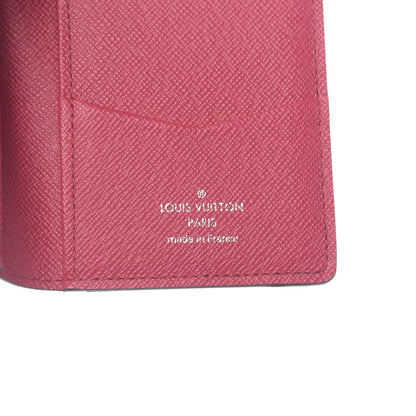 Louis Vuitton Damier Graphite My LV Heritage Pocket Organizer NM Fuchsia Grey 6 of 7
