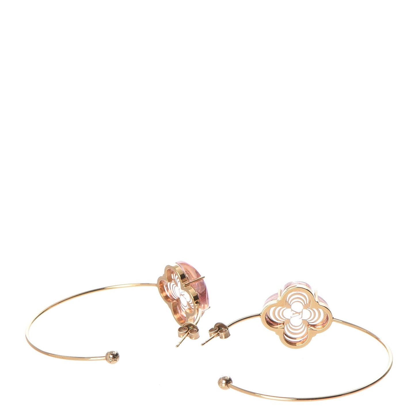 A La Folie Hoop Earrings Gold