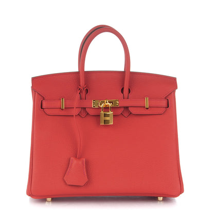 Hermes Togo Birkin 25 Geranium 1 of 25