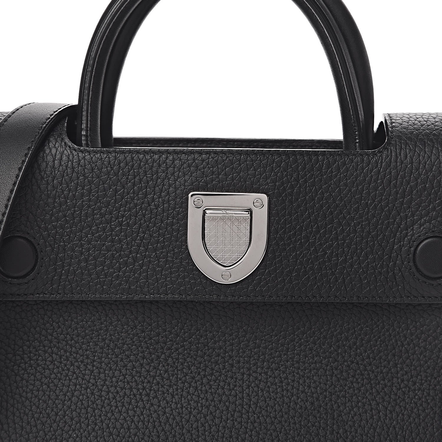 Christian Dior Grained Calfskin Mini Diorever Flap Black 16 of 16