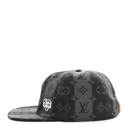 Louis Vuitton X NIGO Cotton Monogram Eclipse Stripes LV Cap L 4 of 8