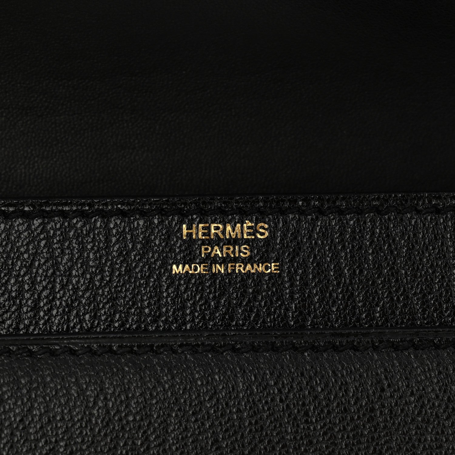 Hermes Chevre Mysore Verrou Clutch Black 6 of 11