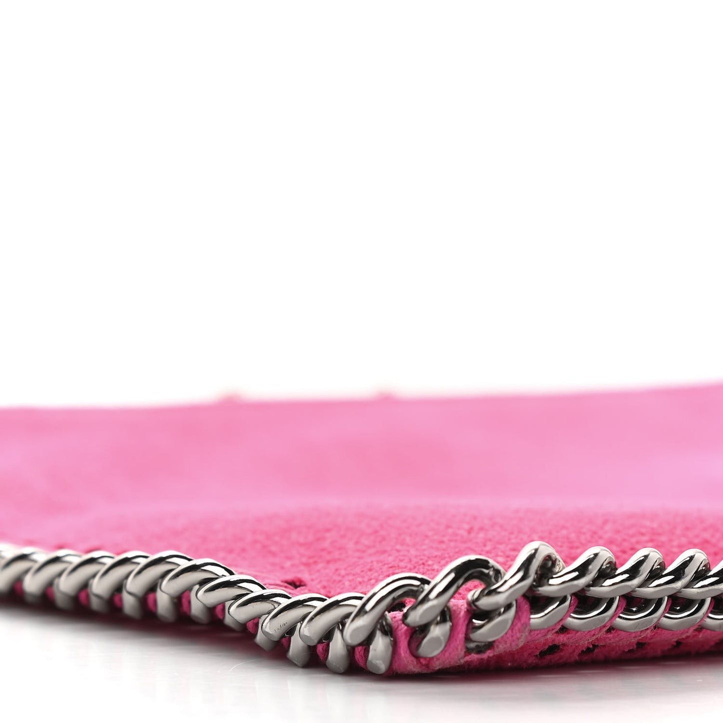 Shaggy Deer Falabella Clutch Hot Pink