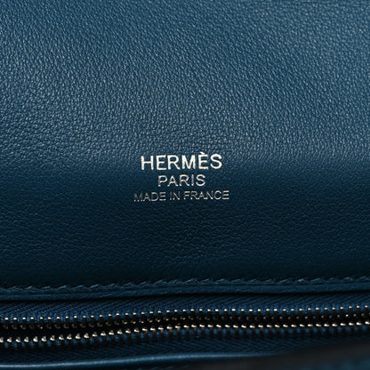Hermes Evercolor Sac Berline 28 Bleu Thalassa 6 of 11