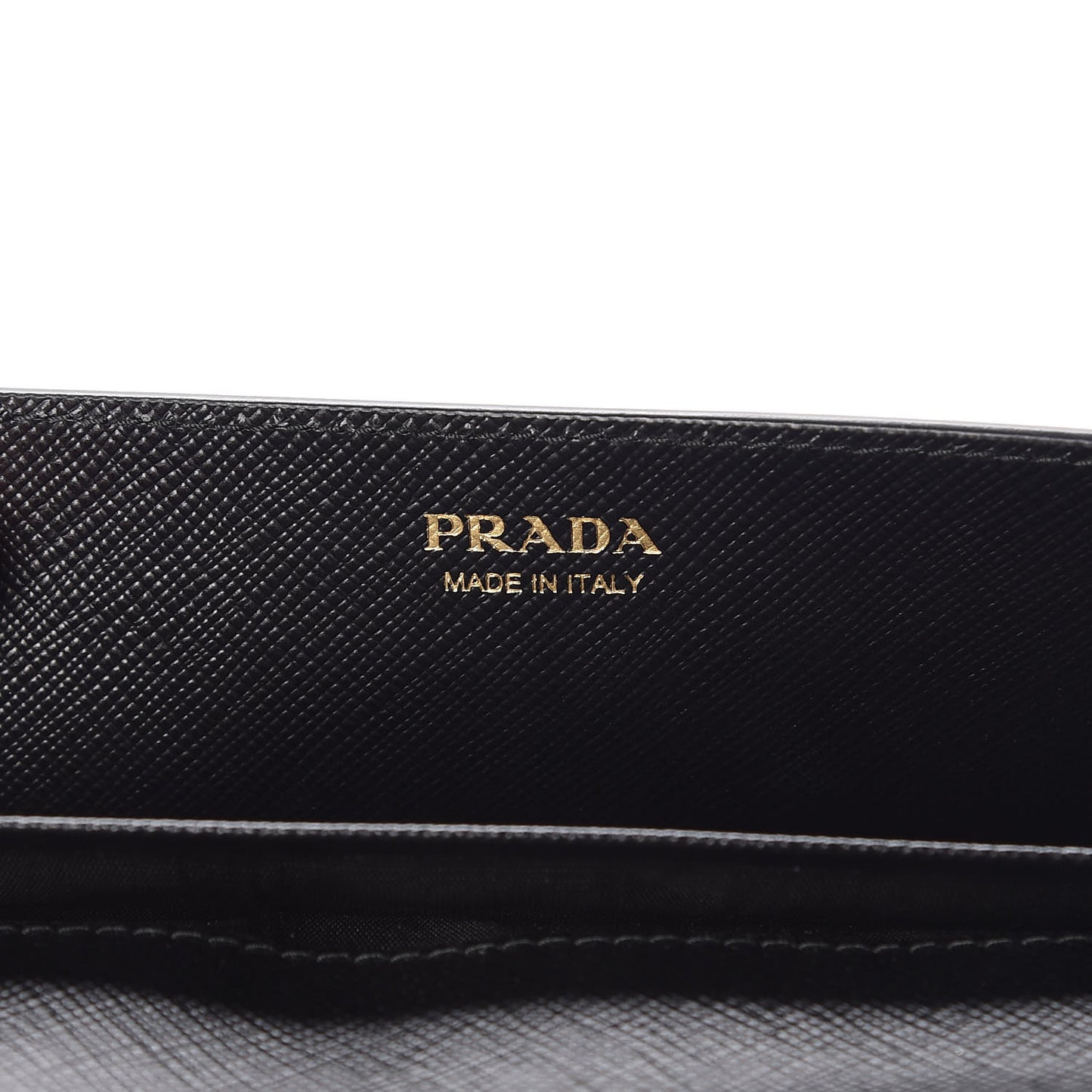 Saffiano Envelope Wristlet Crossbody Wallet Black