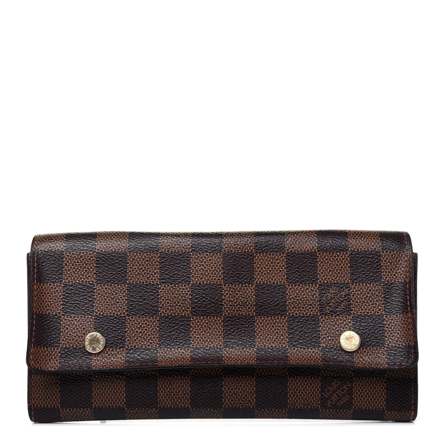 Damier Ebene Portefeuille Long Modulable Wallet
