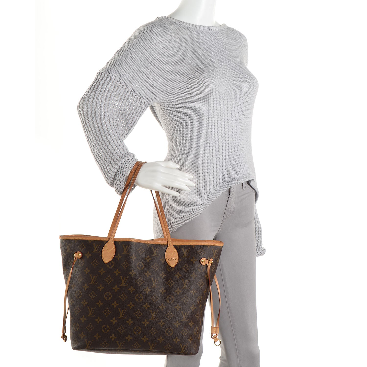Louis Vuitton Monogram Neverfull MM 2 of 7