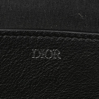 Christian Dior Oblique A4 Flat Pouch Clutch Blue 6 of 8