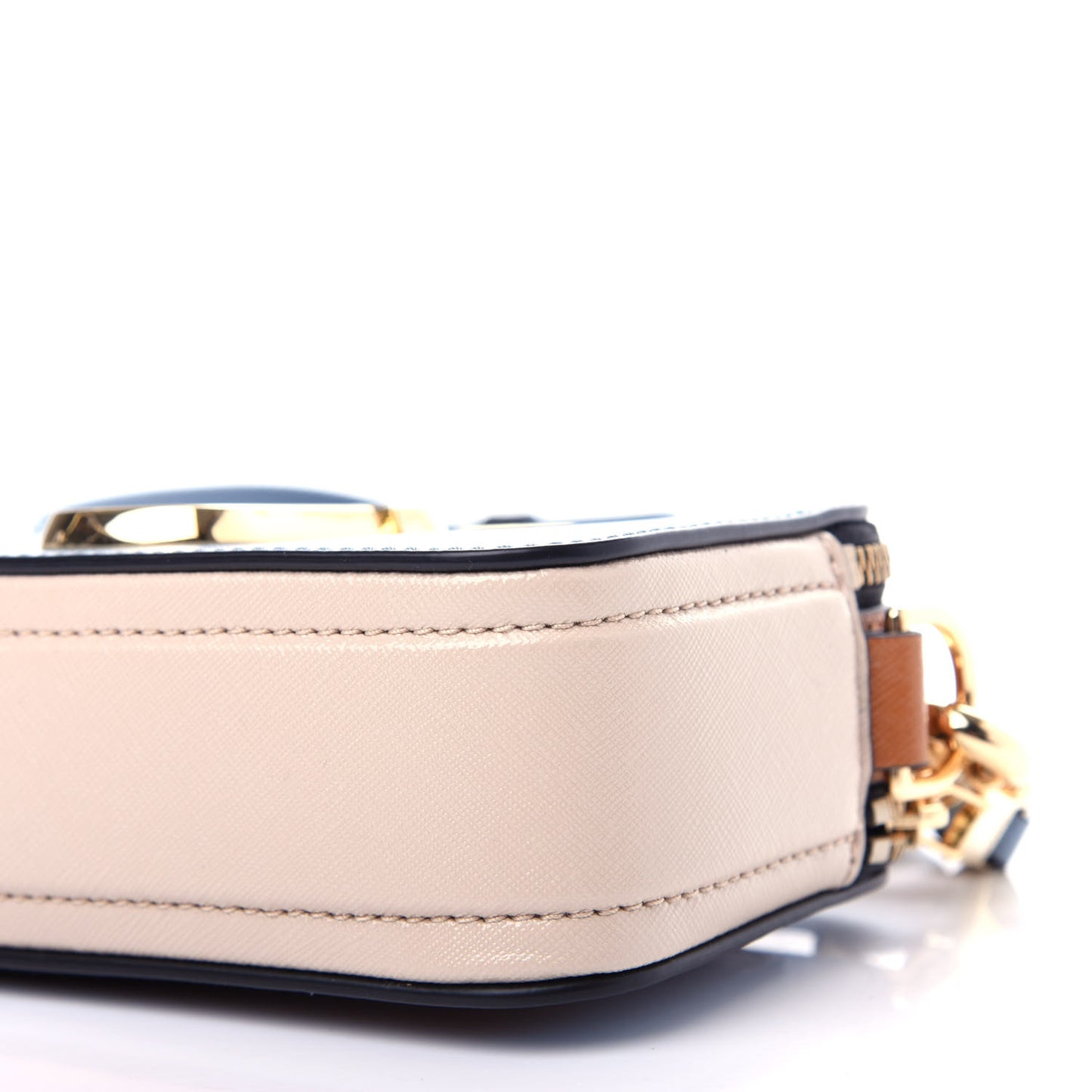 Saffiano Small Snapshot Camera Bag Skyline Blue