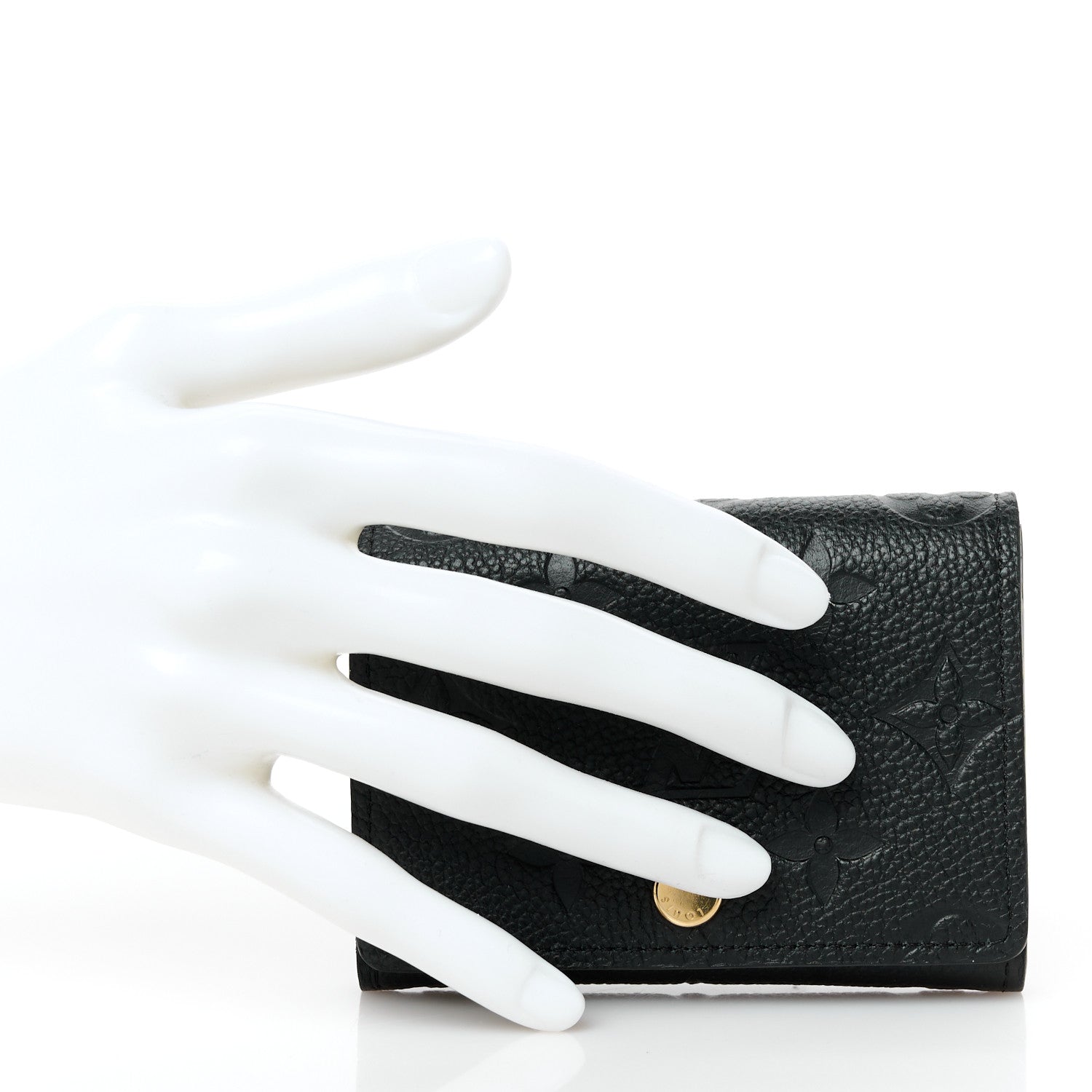 Louis Vuitton Empreinte Business Card Holder Black 2 of 7