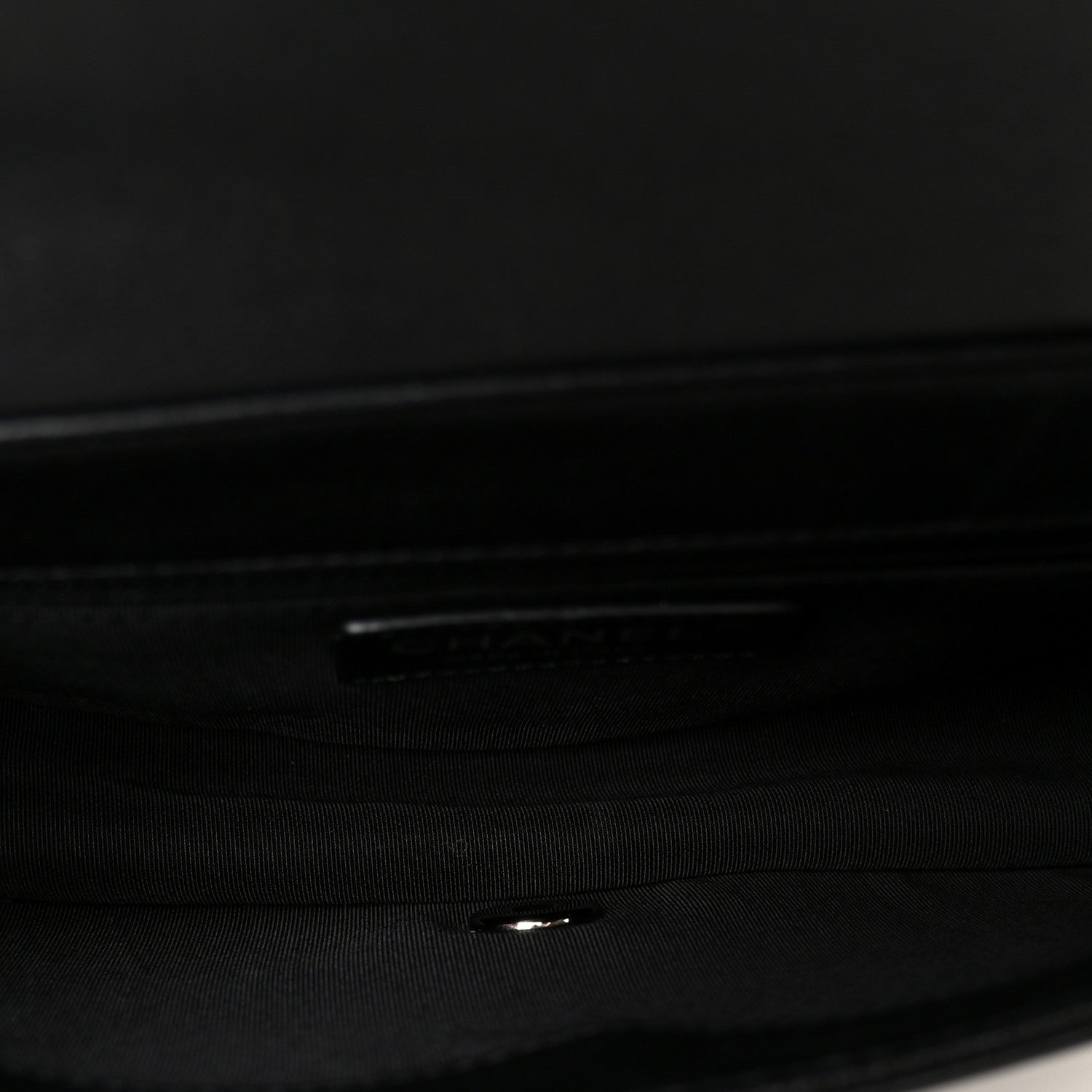 Chanel Sheepskin Quilted Medium Vintage Mademoiselle Flap Black 5 of 11