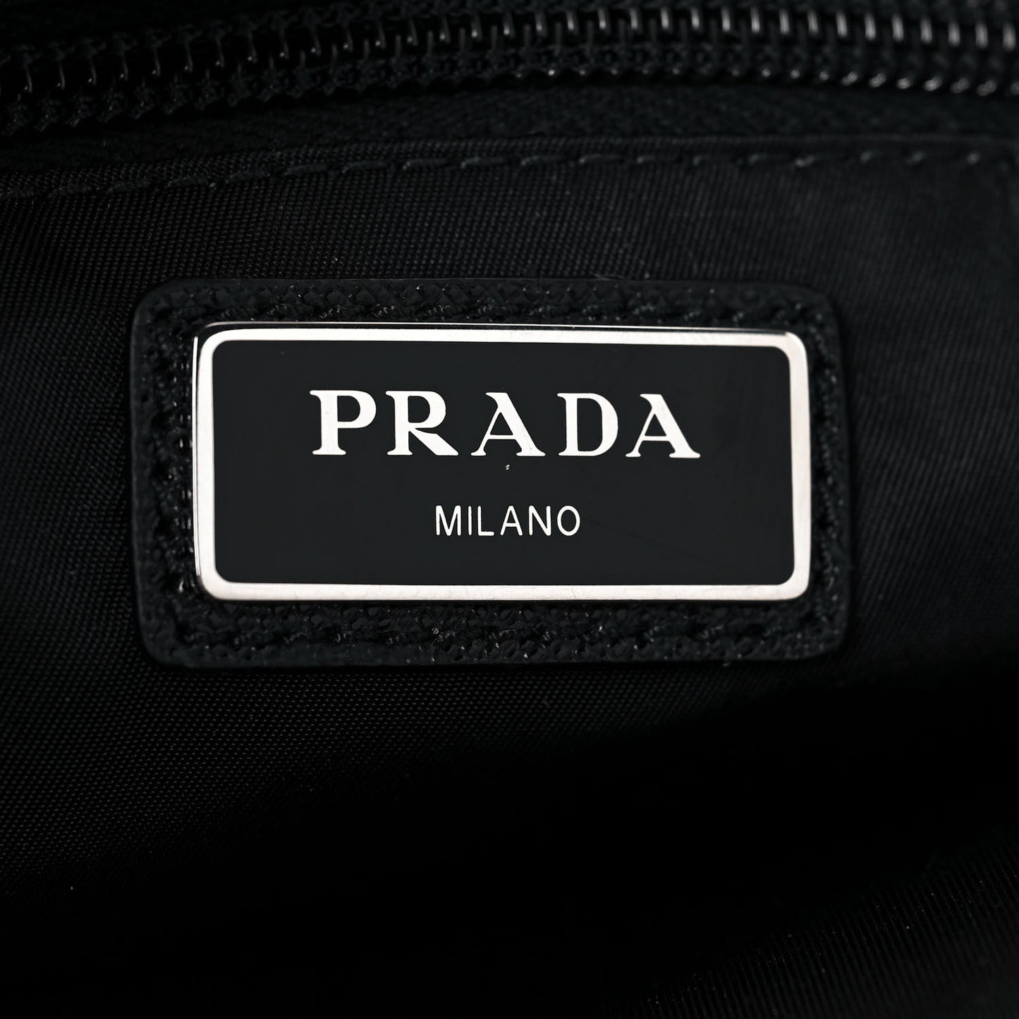 Tessuto Nylon Belt Bag Black