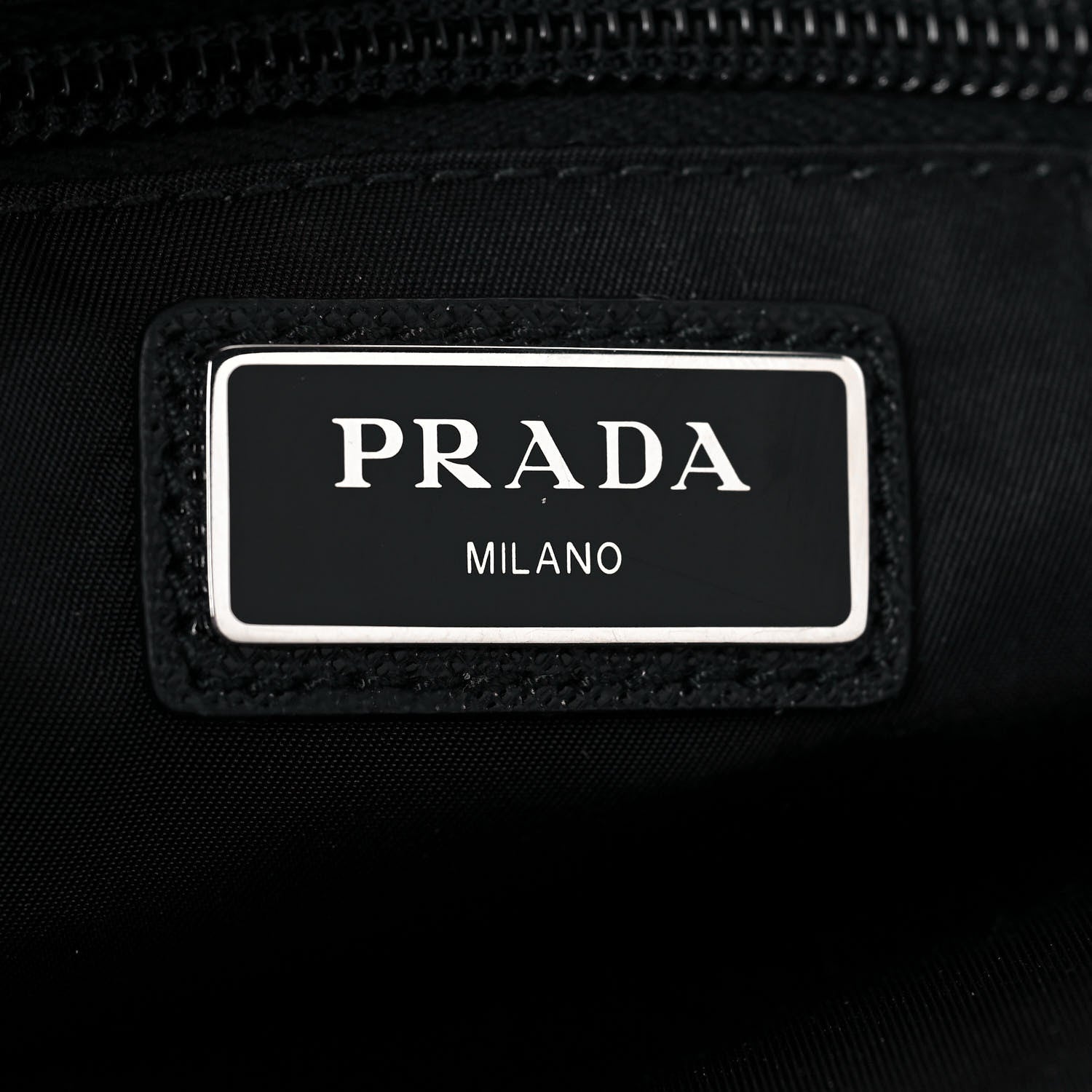Prada Tessuto Nylon Belt Bag Black 5 of 11