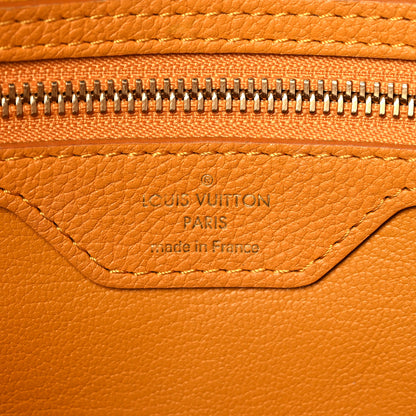 Louis Vuitton Monogram Ostrich Majestueux PM Yellow 6 of 10