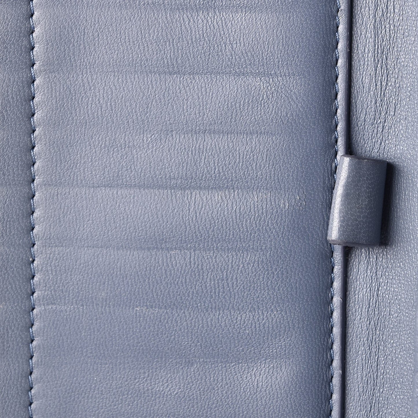 Nappa Intrecciato Zip Around Wallet Krim